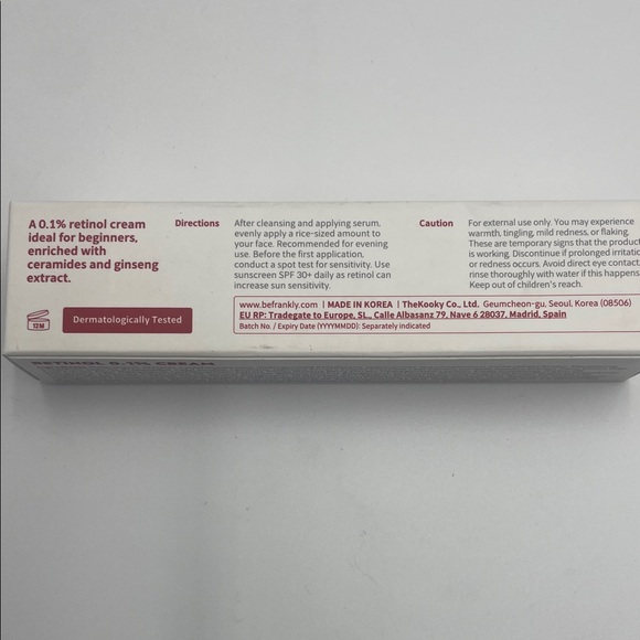 Retinol Cream - Red and White - Picture 3 of 4